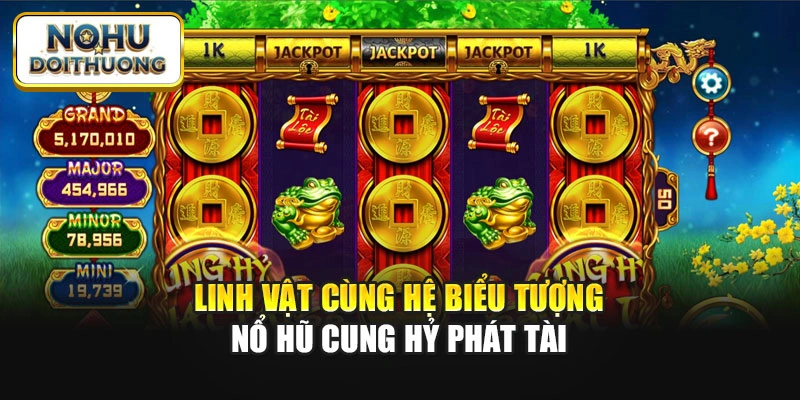 Linh vật cùng hệ biểu tượng nổ hũ cung hỷ phát tài