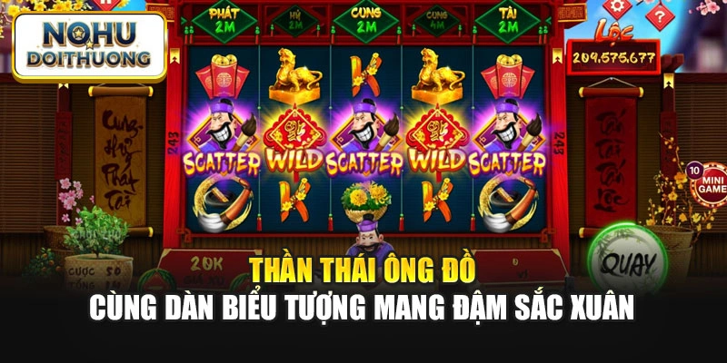 Thần thái Ông Đồ cùng dàn biểu tượng mang đậm sắc xuân